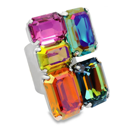 TOVA - The Rowan Ring - Antique Silver