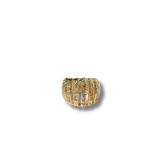 Rows of Gold Ring