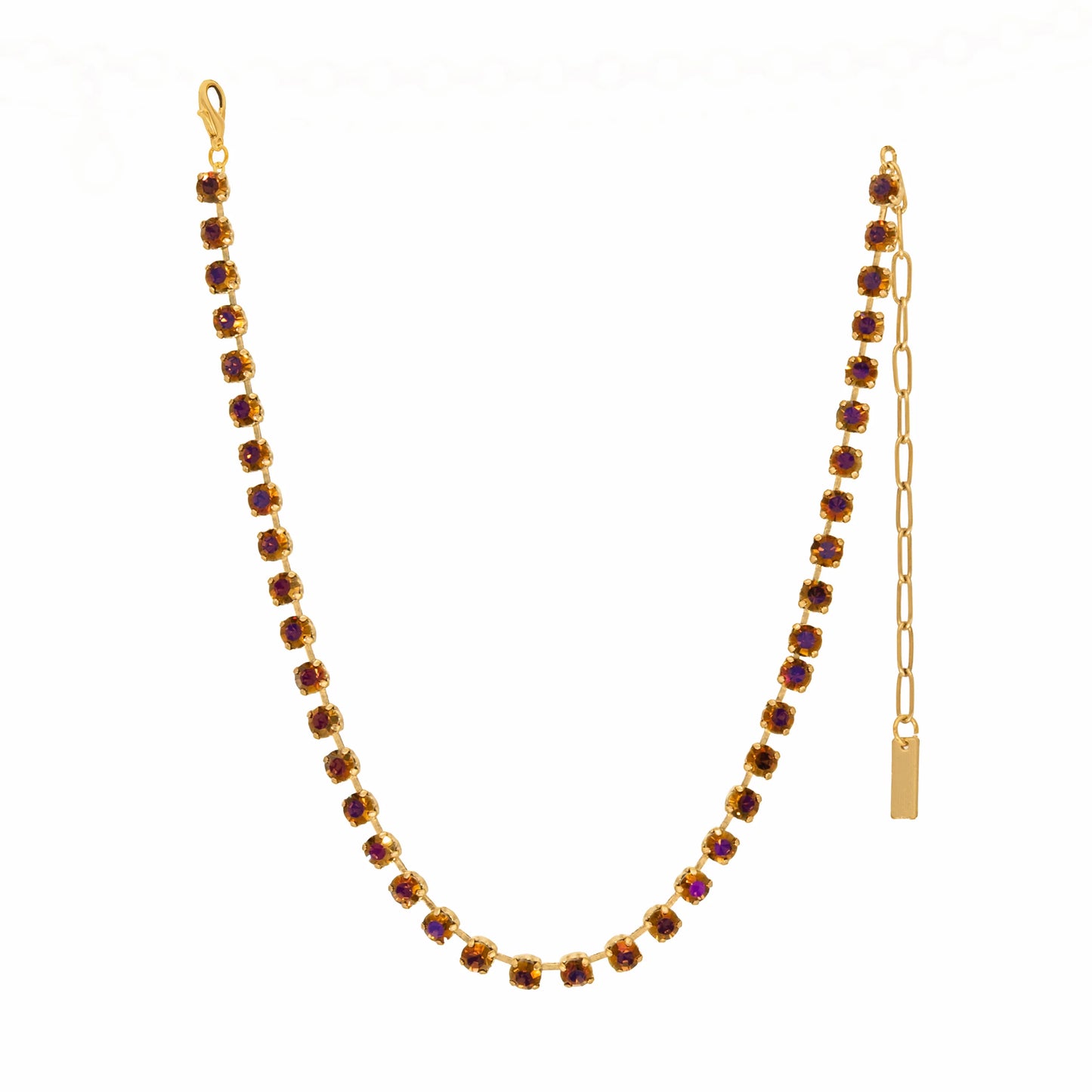 TOVA - The Sarina Necklace - Midnight Express Smoked Topaz Brandy