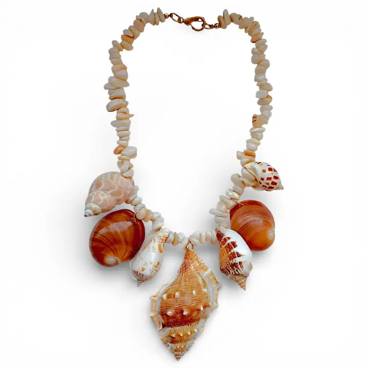 Cabana Shells Statement Necklace