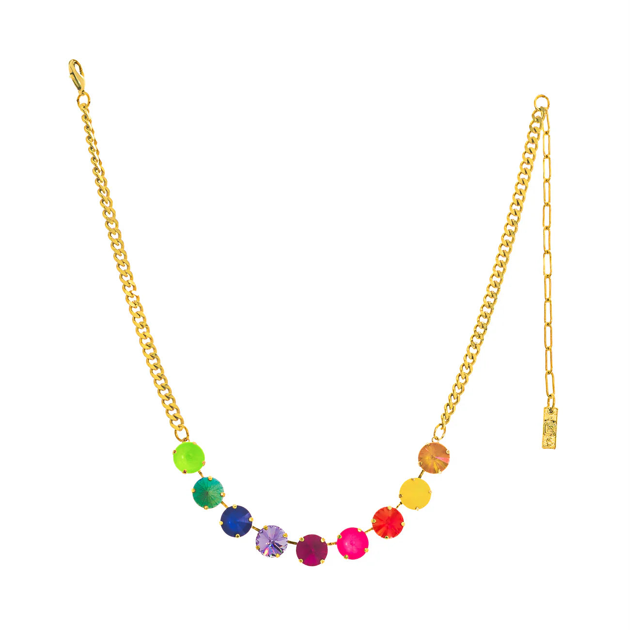 TOVA - The Mini Sofia Necklace in Candy Crush