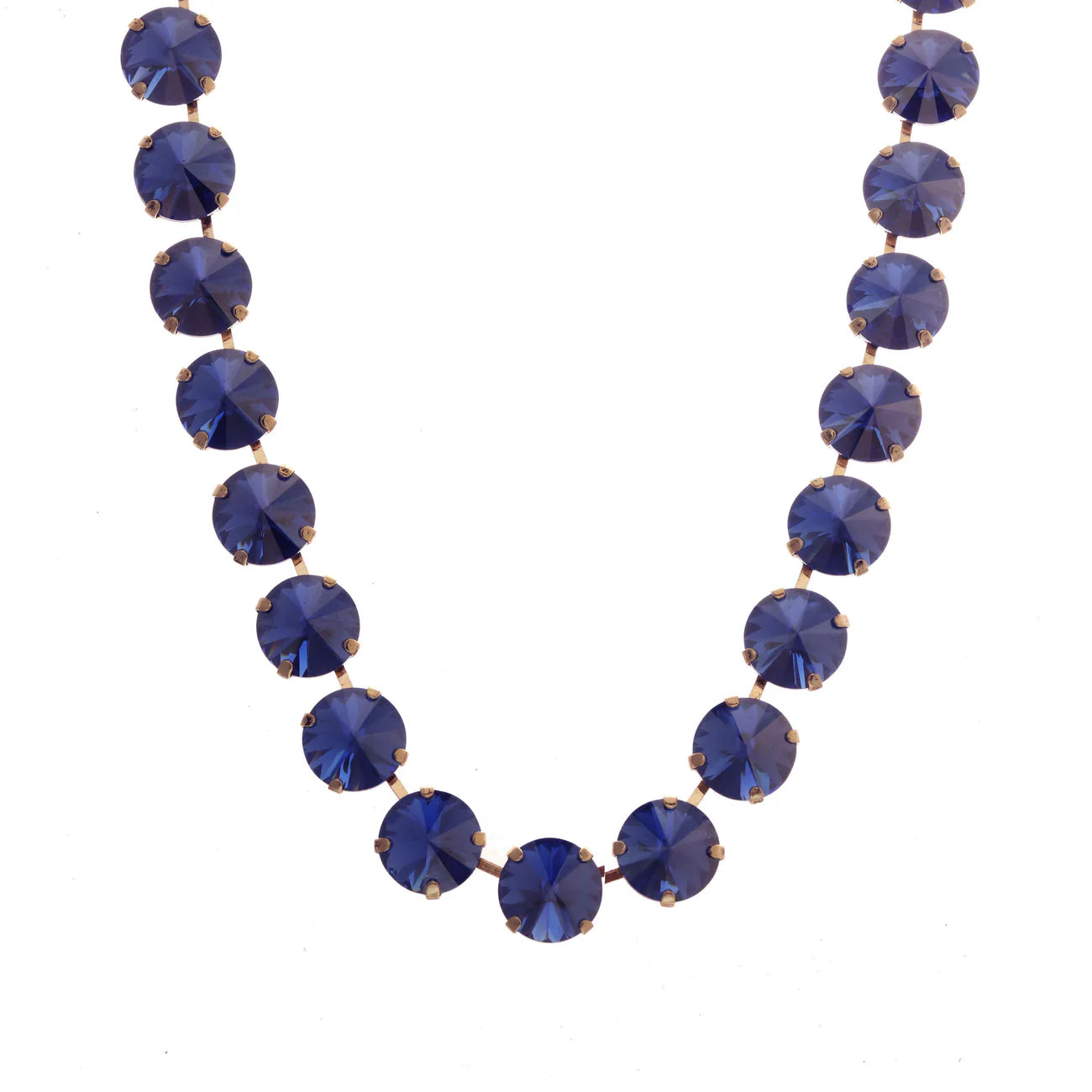TOVA - The Sofia Necklace in Sapphire Champagne