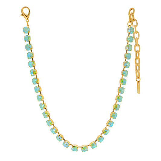 TOVA - The Oakland Necklace - Soft Mint Ignite Glacier Blue