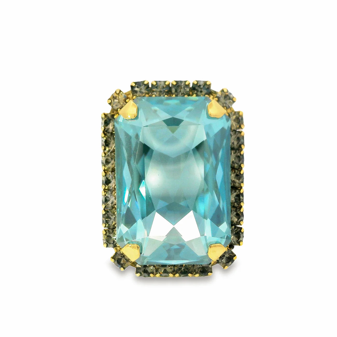 TOVA - Mini Soleil Ring with Trim (2 colors)