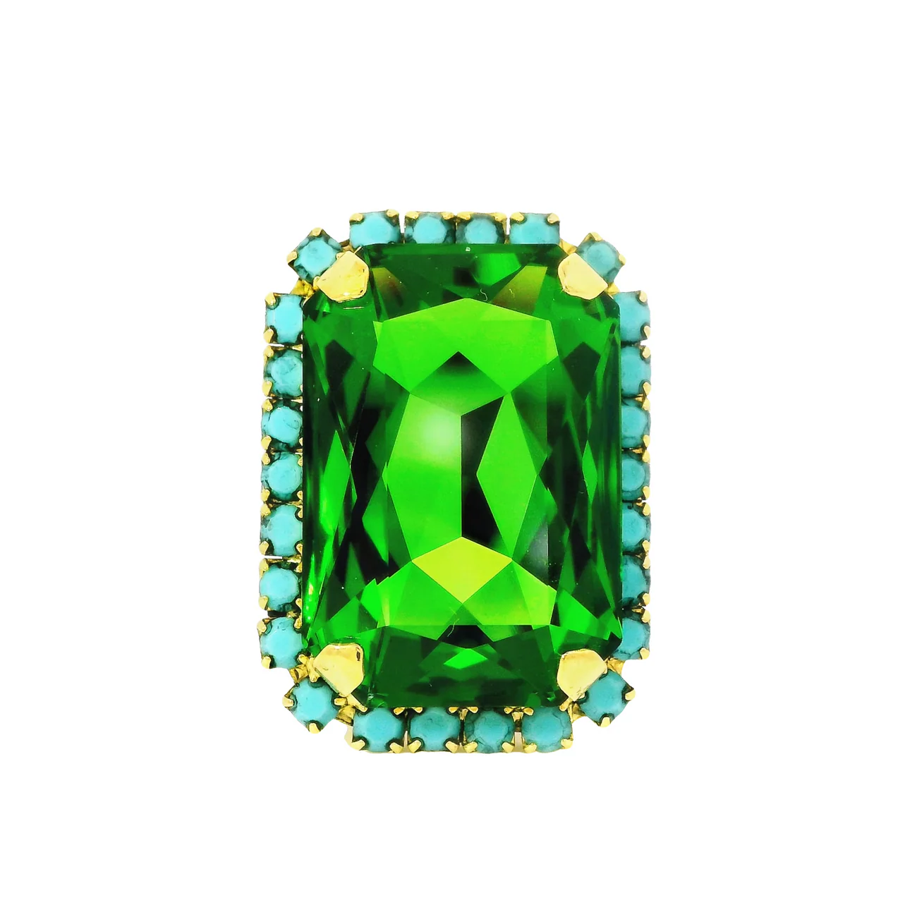 TOVA - Mini Soleil Ring with Trim (2 colors)