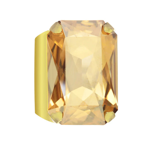 TOVA - Mini Soleil Ring in Golden Shadow