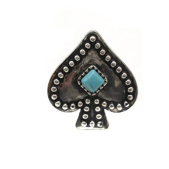 Vegas Bound Spade Cuff Ring