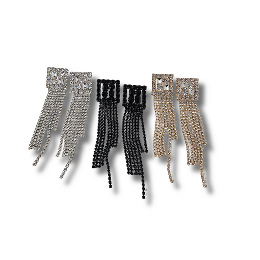 TJ -Square Dangle Earrings - 3 Colors