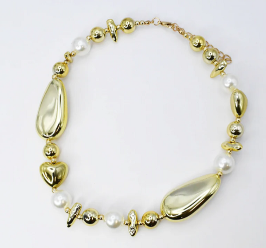 TJ - Pearls and Beads Necklace