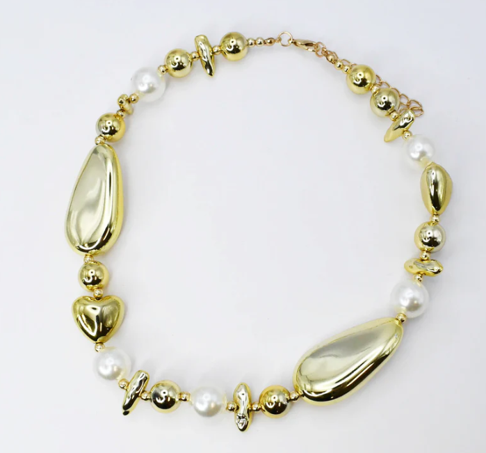 TJ - Pearls and Beads Necklace