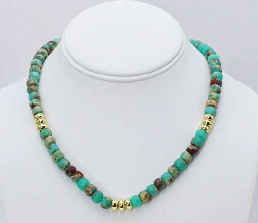 TJ - Stockyard Girl Gemstone Necklace