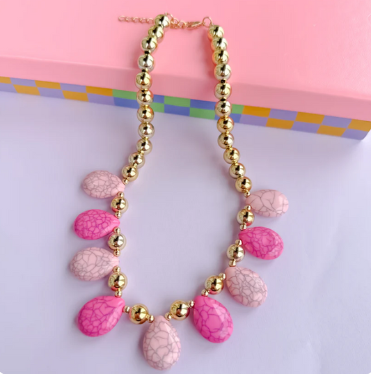 TJ -Bubblegum Glam Necklace