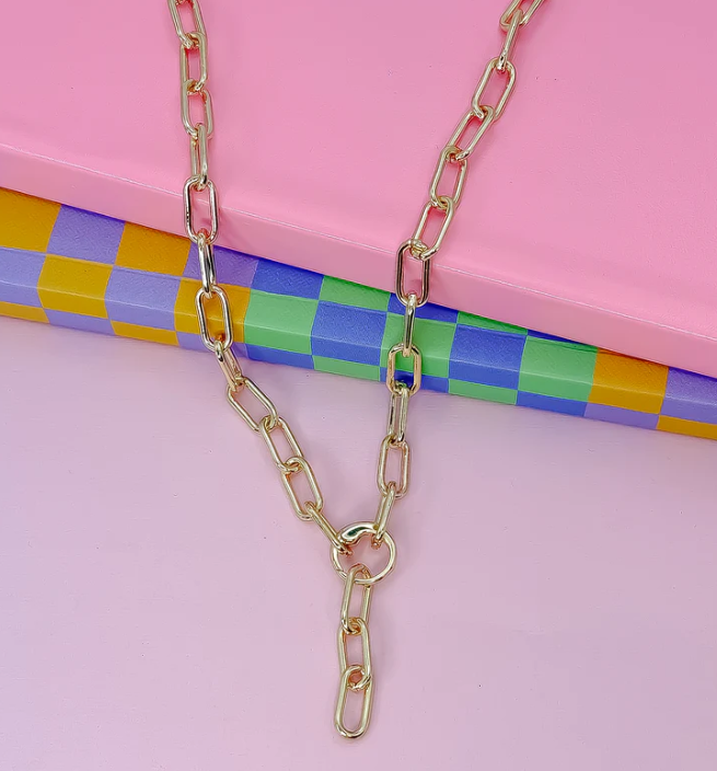 TJ - Gilded Link Necklace (2 colors)