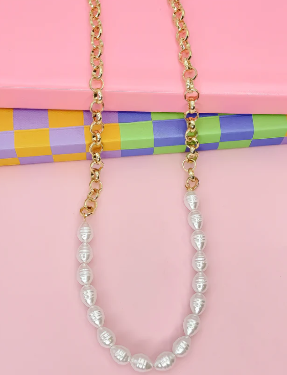 TJ - Pearl Pop Necklace (2 colors)