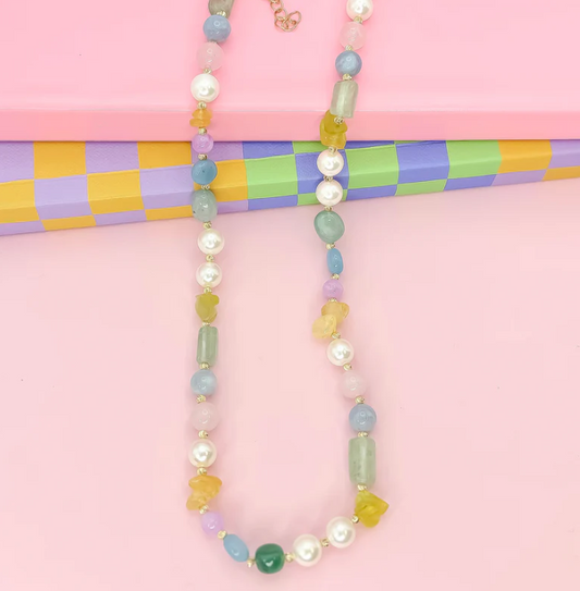TJ - Pastel Picnic Necklace