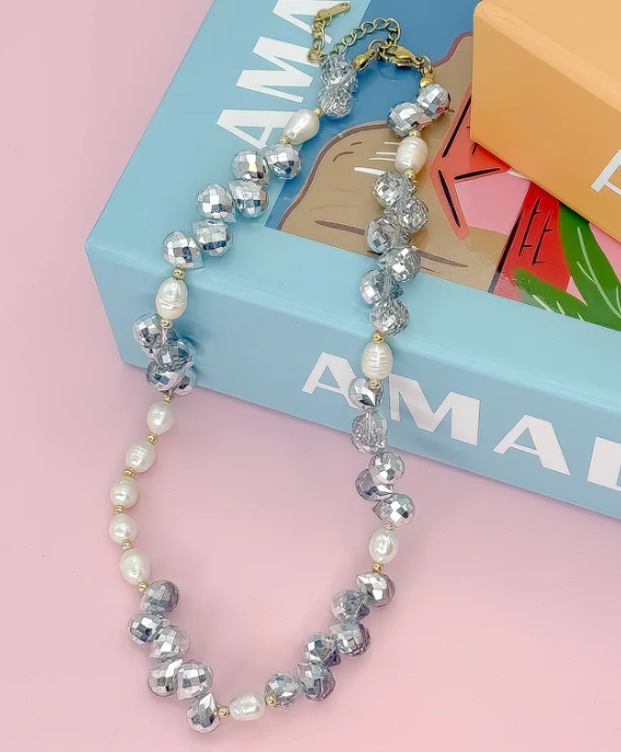 TJ - Sassy Sparkle Necklace (7 colors)