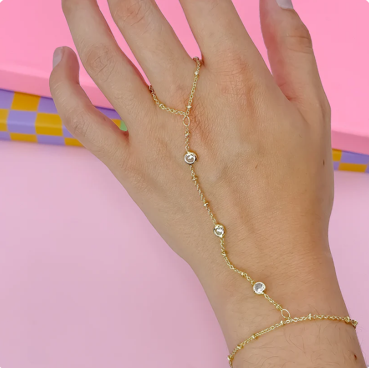 TJ - Aurora Touch Hand Chain- 2 Colors