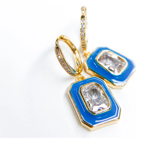 TJ - Connie Blue Earring