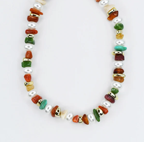 TJ - Color Crush Pearl Necklace