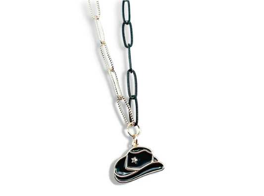 TJ - Black Rodeo Necklace