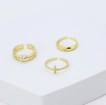TJ - Classic Grace Ring Set