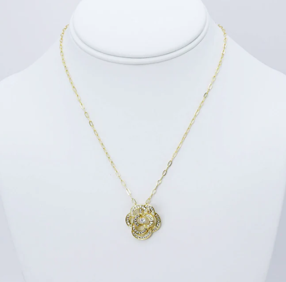 TJ - Orchid Aura Necklace