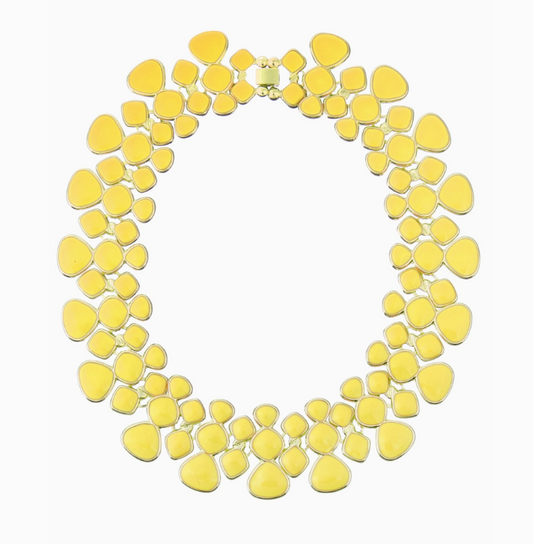 Yellow Collar Necklace