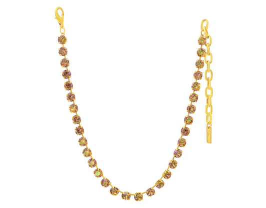 TOVA- The Oakland Necklace in Midnight Express - Smoked Topaz Glimmer