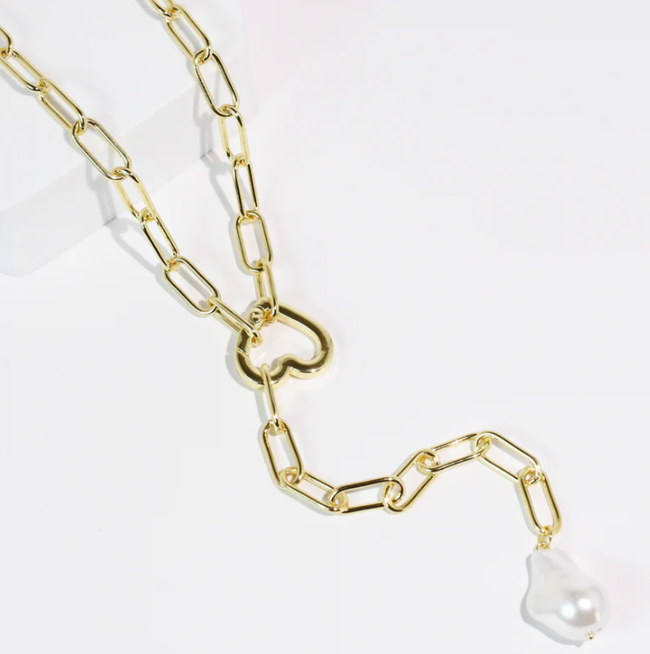 TJ - Pearly Love Necklace