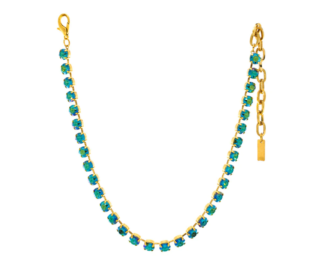 TOVA - The Oakland Necklace - Aqua Verde