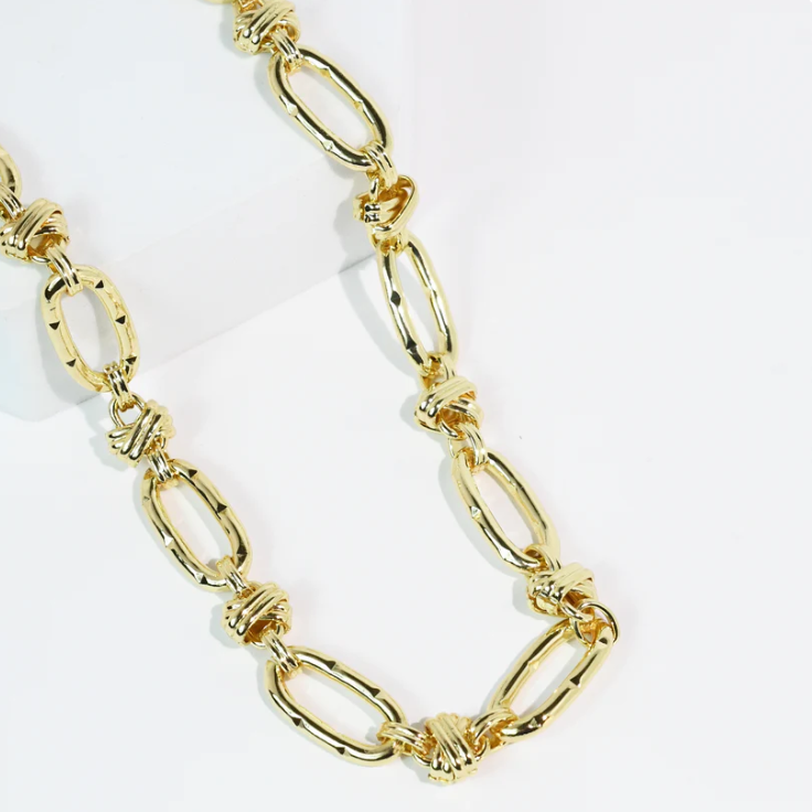 TJ- Luxe Link Rope Necklace