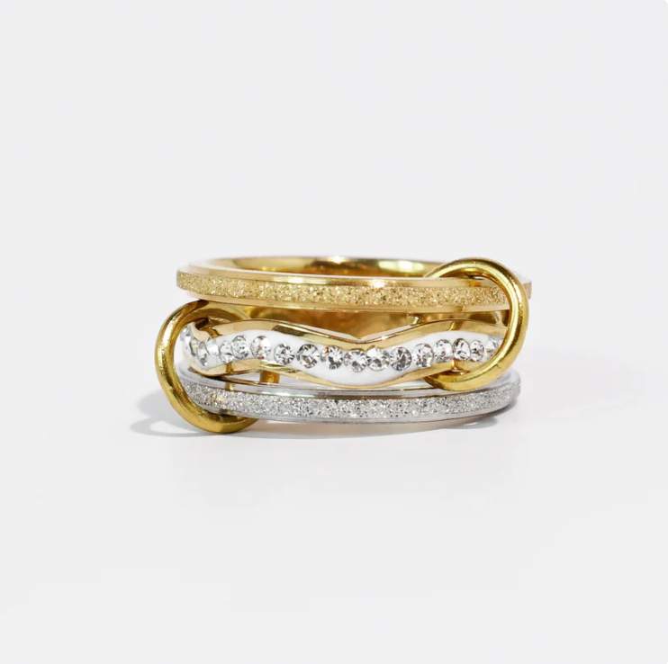 TJ- Ziggy Layer Band in Silver