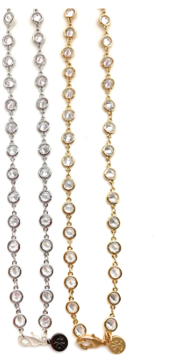 KARLI BUXTON - Rosary Layer necklace (2 Colors)