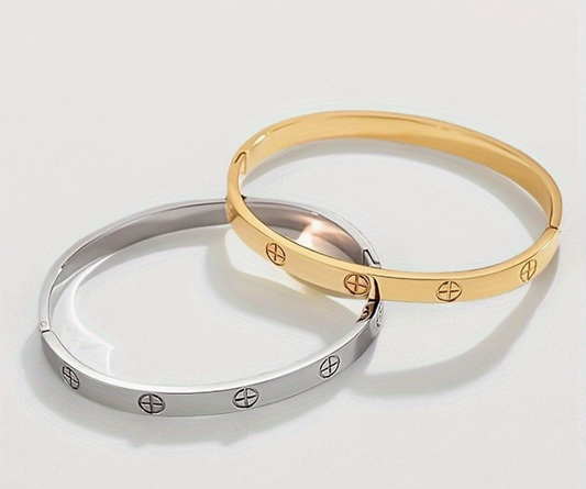 18K Eternity Bangle (2 colors)