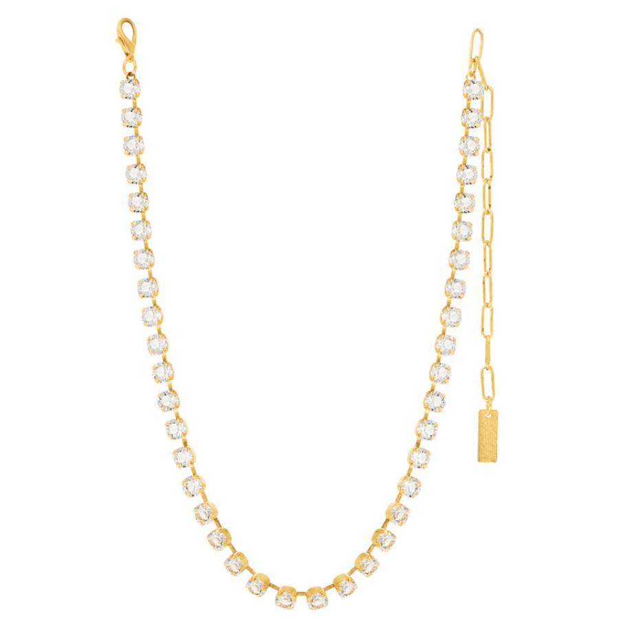 TOVA - The Sarina Necklace - Unfoiled Clear