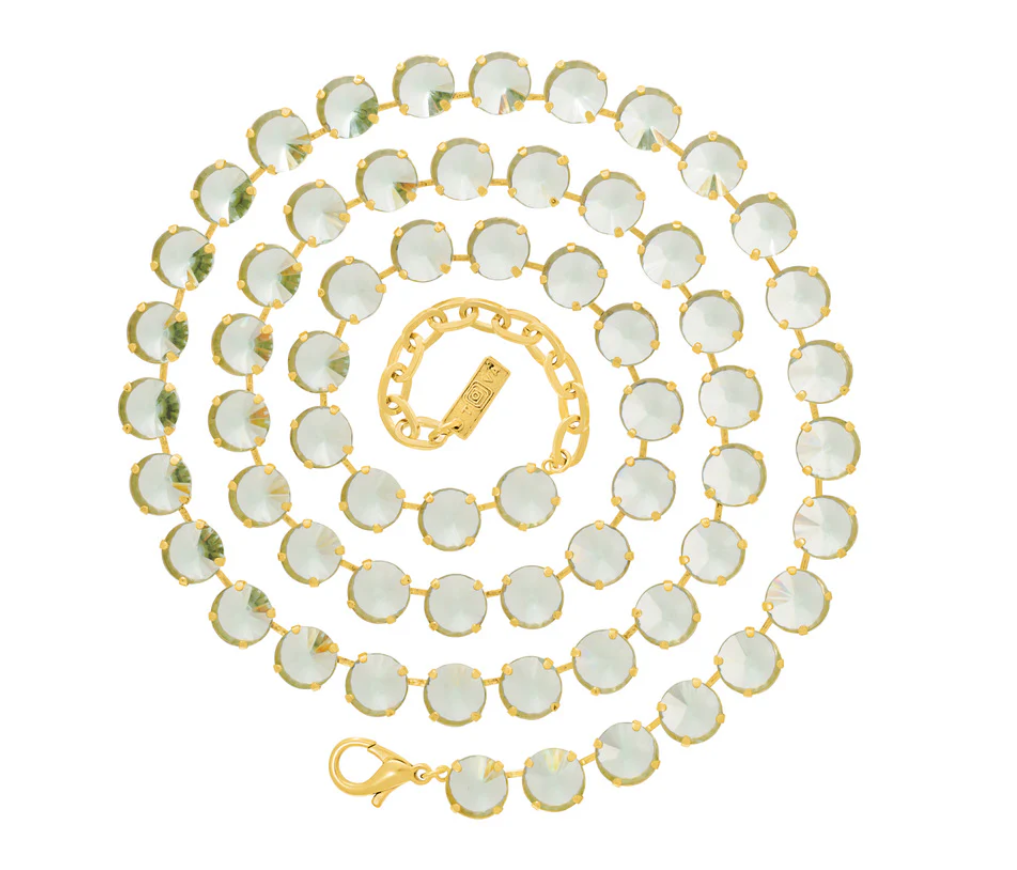 TOVA - The Celia Necklace - Unfoiled Chrysolite