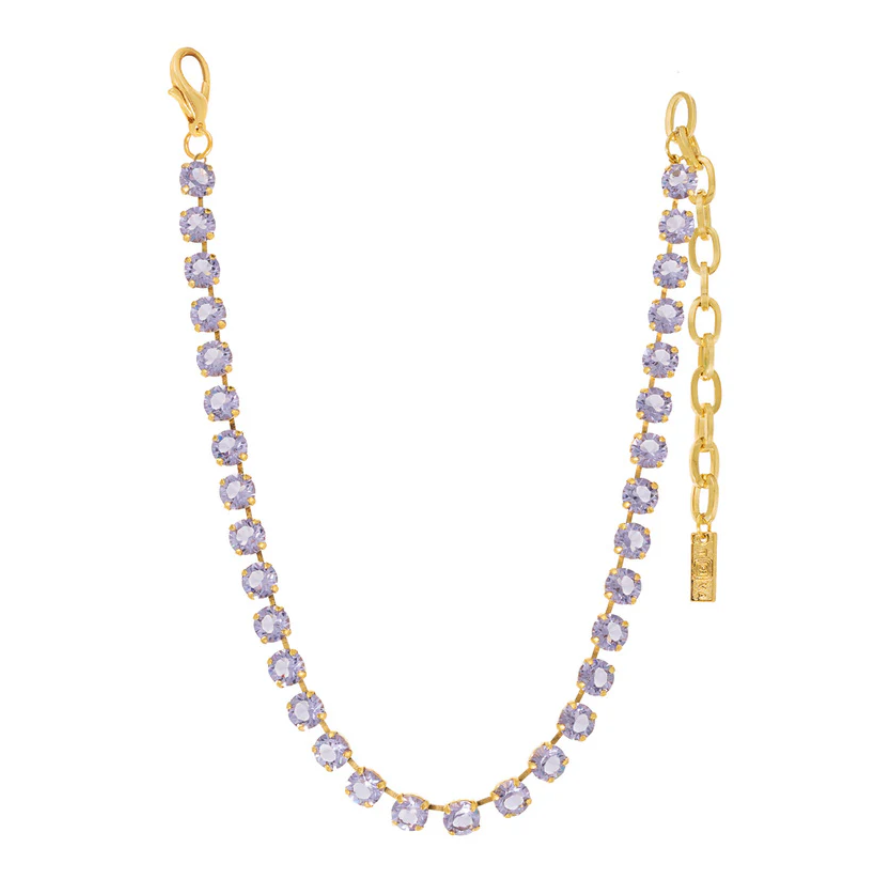 TOVA - The Oakland Necklace - Unfoiled Violet
