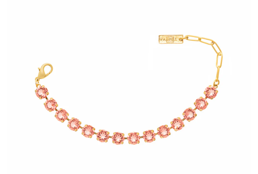 TOVA - The Izzy Bracelet - Unfoiled Rose Peach