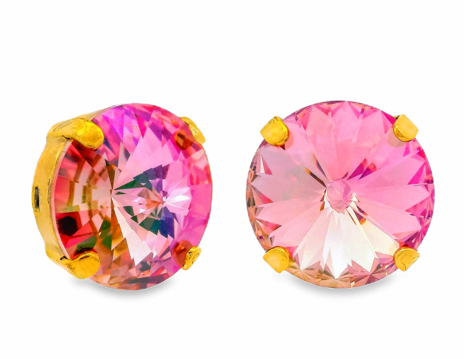 TOVA - The Basics Studs in Light Rose Glimmer