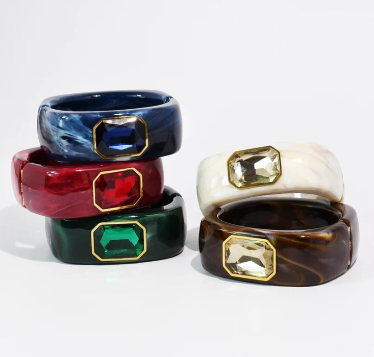 TJ - The Gemma Cuff Bracelet (5 colors)