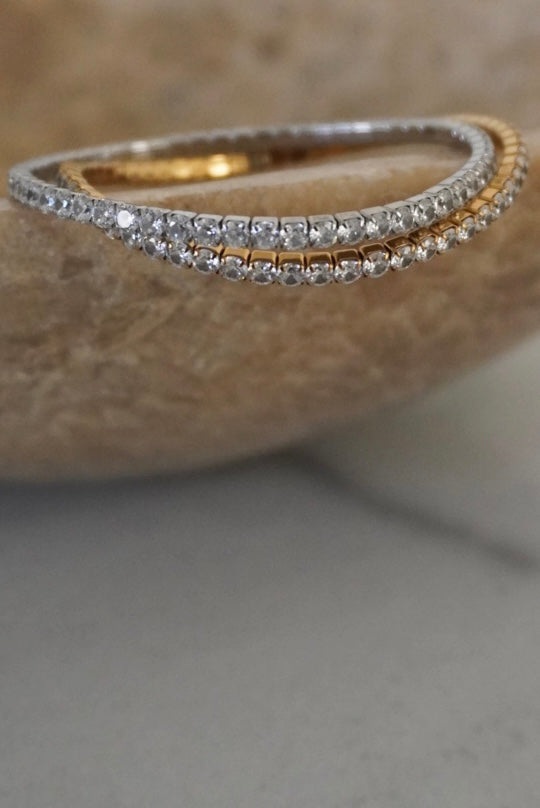 WP - STRETCHY TENNIS BRACELET (2 colors)