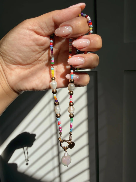 WP - Over The Rainbow Pearl Necklace
