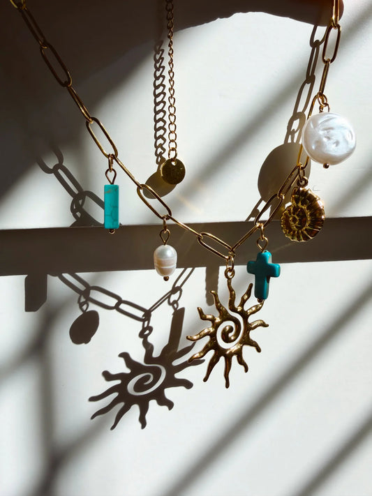 WP - Salt + Light Charm Necklace