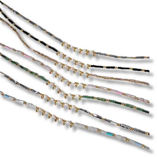 TJ - Princess Pearls Beads Necklace (7 Colors)