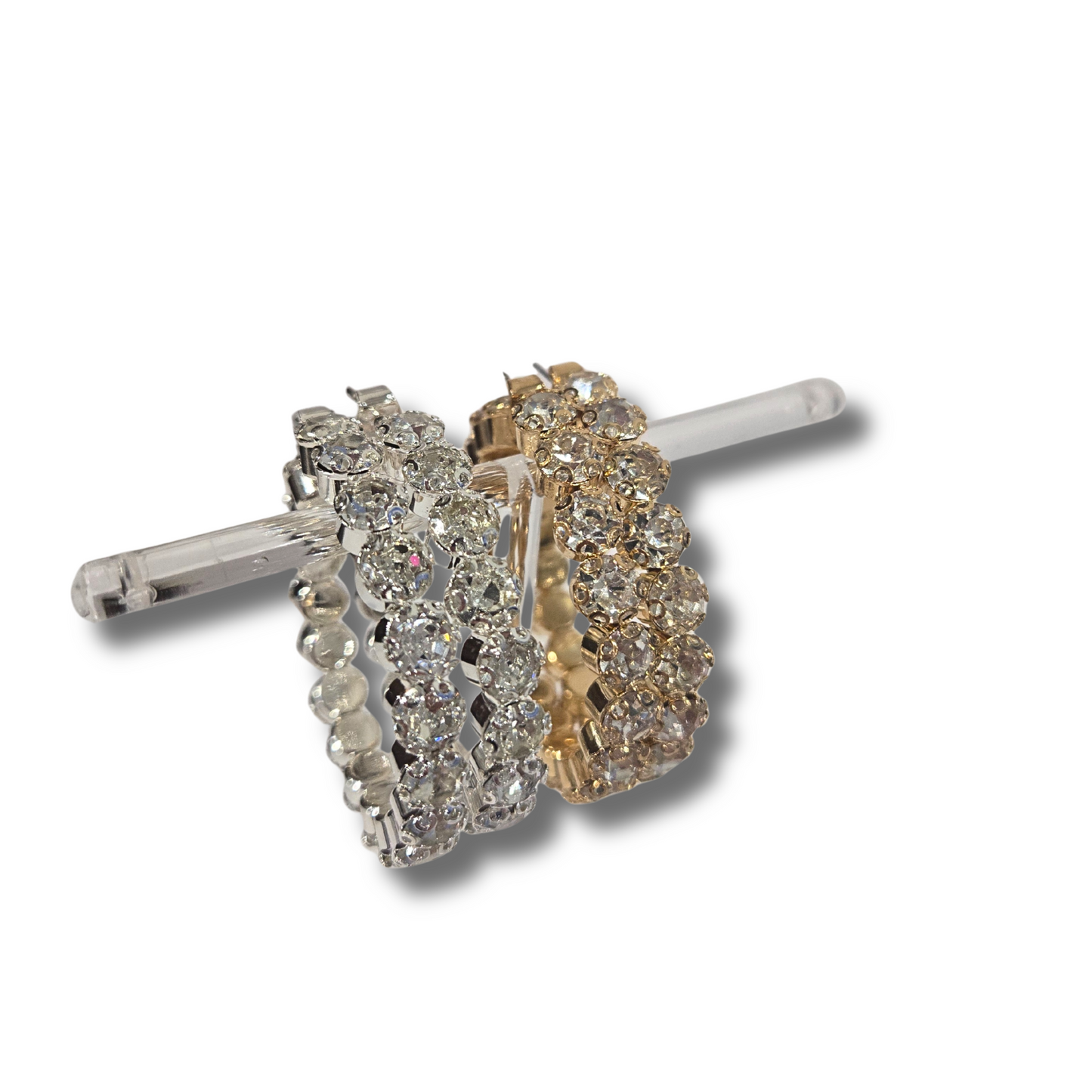 Neverending Glam Hoop Earrings (2 colors)