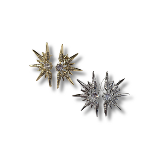 TJ - Half Stellar Earrings (2 Colors)