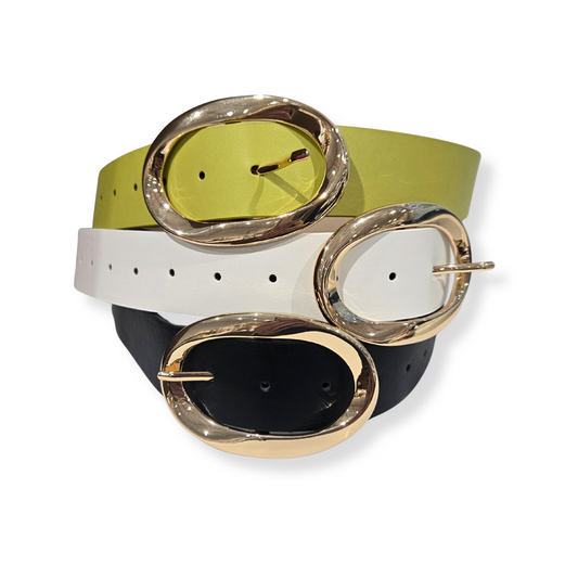 Everyday Chic Faux Leather Belt (3 colors)