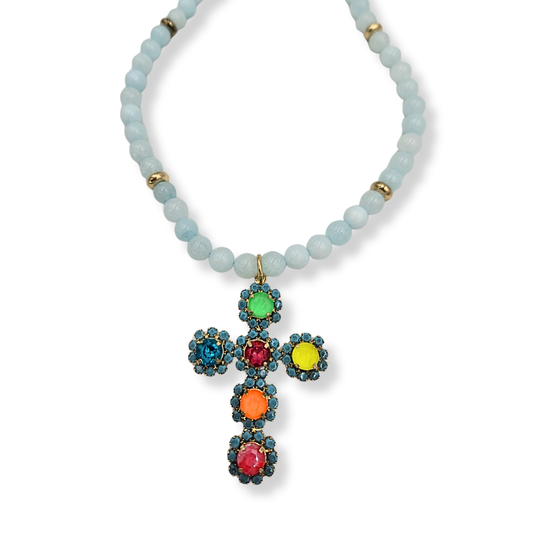 Sienna - The Hannah Necklace in Turquoise