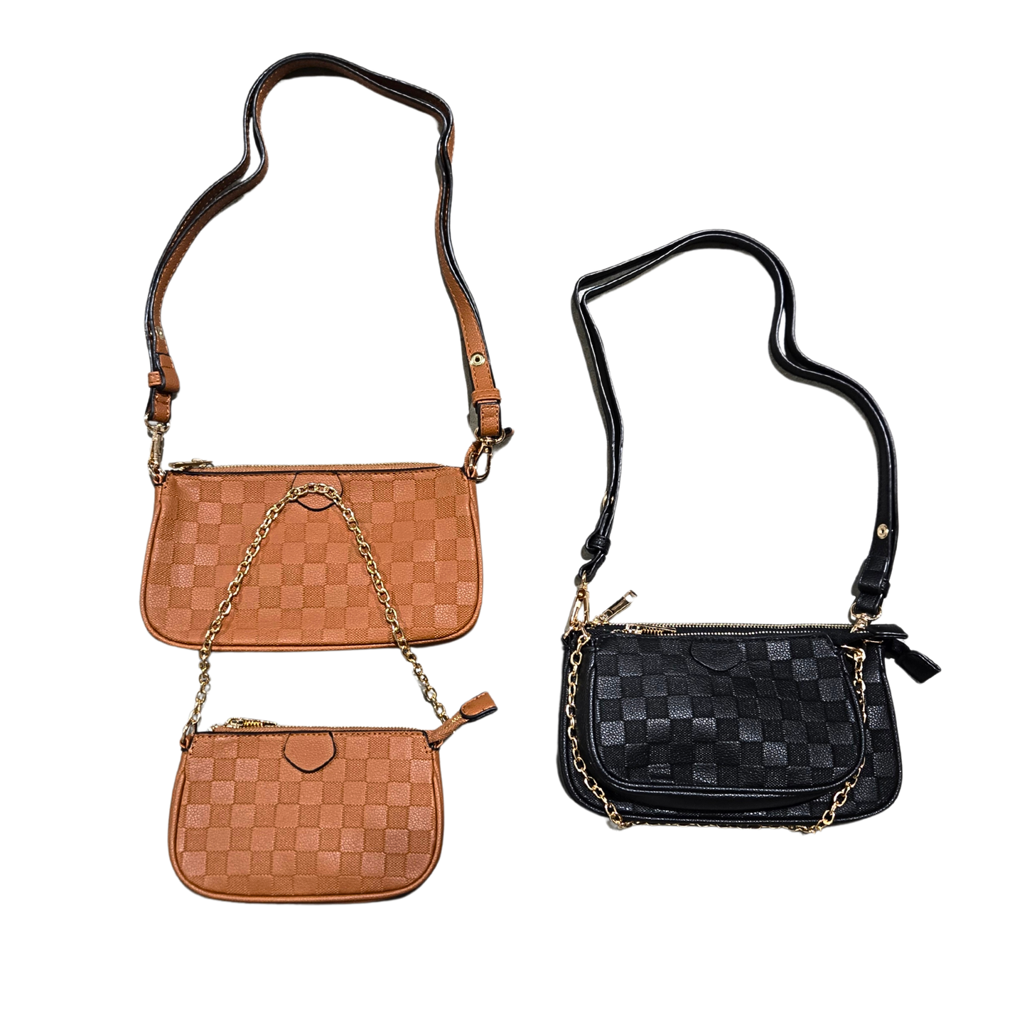 The Bradley Double Crossover Bag (2 colors)