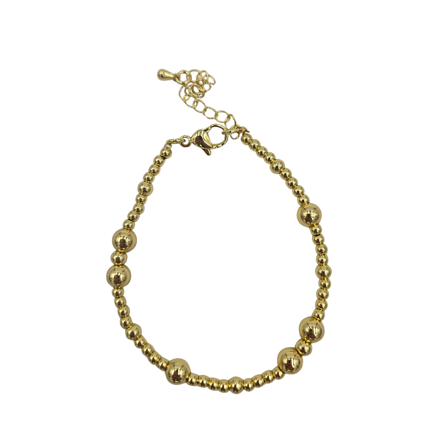 Gold Beaded Bracelet